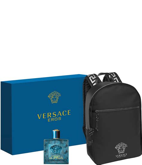 versace aftershave men& 39|Versace men's perfume with backpack.